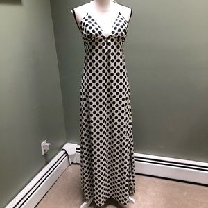 Vintage polka dot halter dress